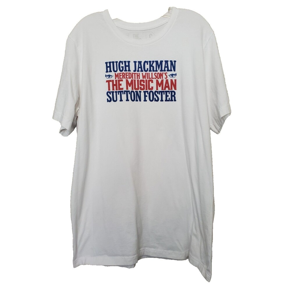 Creative Goods 100% Cotton Broadway's The Music Man T-Shirt Sutton Hugh Size XL